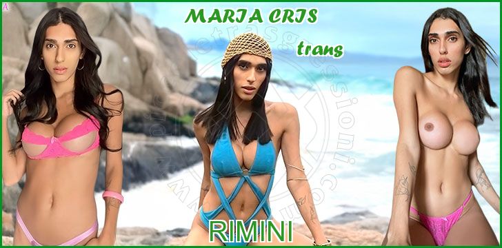 MARIA CRIS trans a Rimini