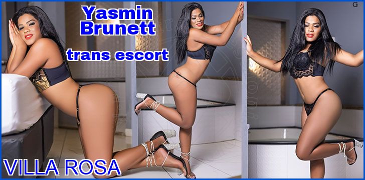 Yasmin Brunett trans escort a Villa Rosa