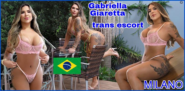 Gabriella Giaretta trans escort a Milano