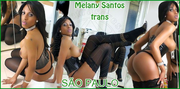 Melany Santos trans a San Paolo