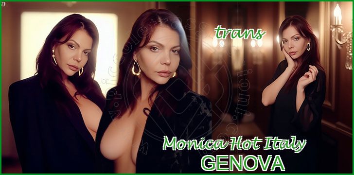 Monica Hot Italy trans a Genova