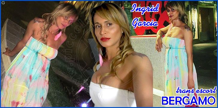 Ingrid Garcia trans escort a Bergamo